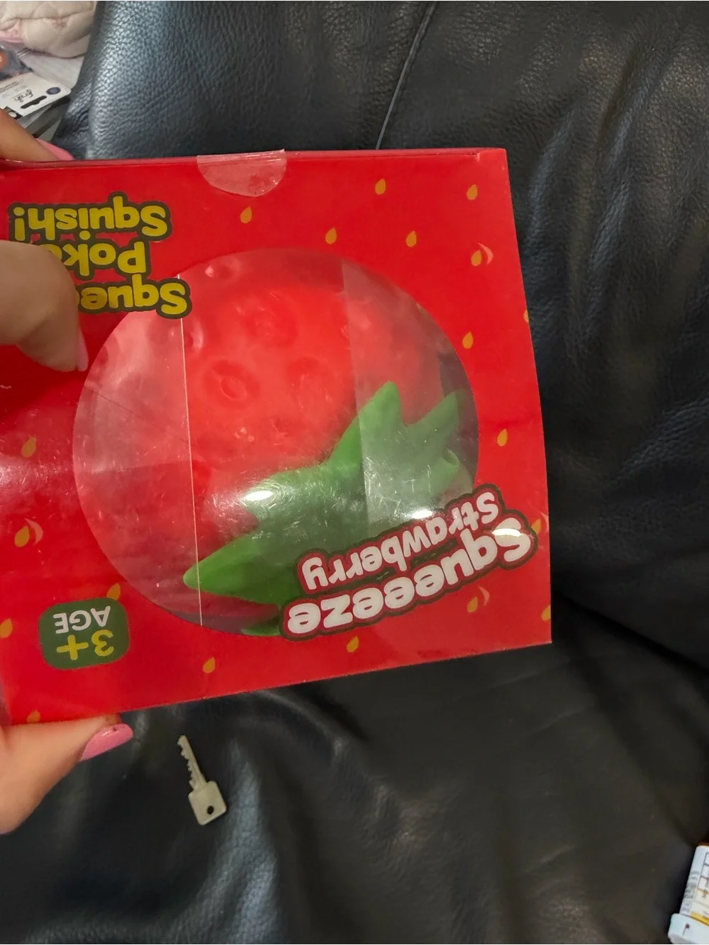 Squishy Toy - Red strawberry
